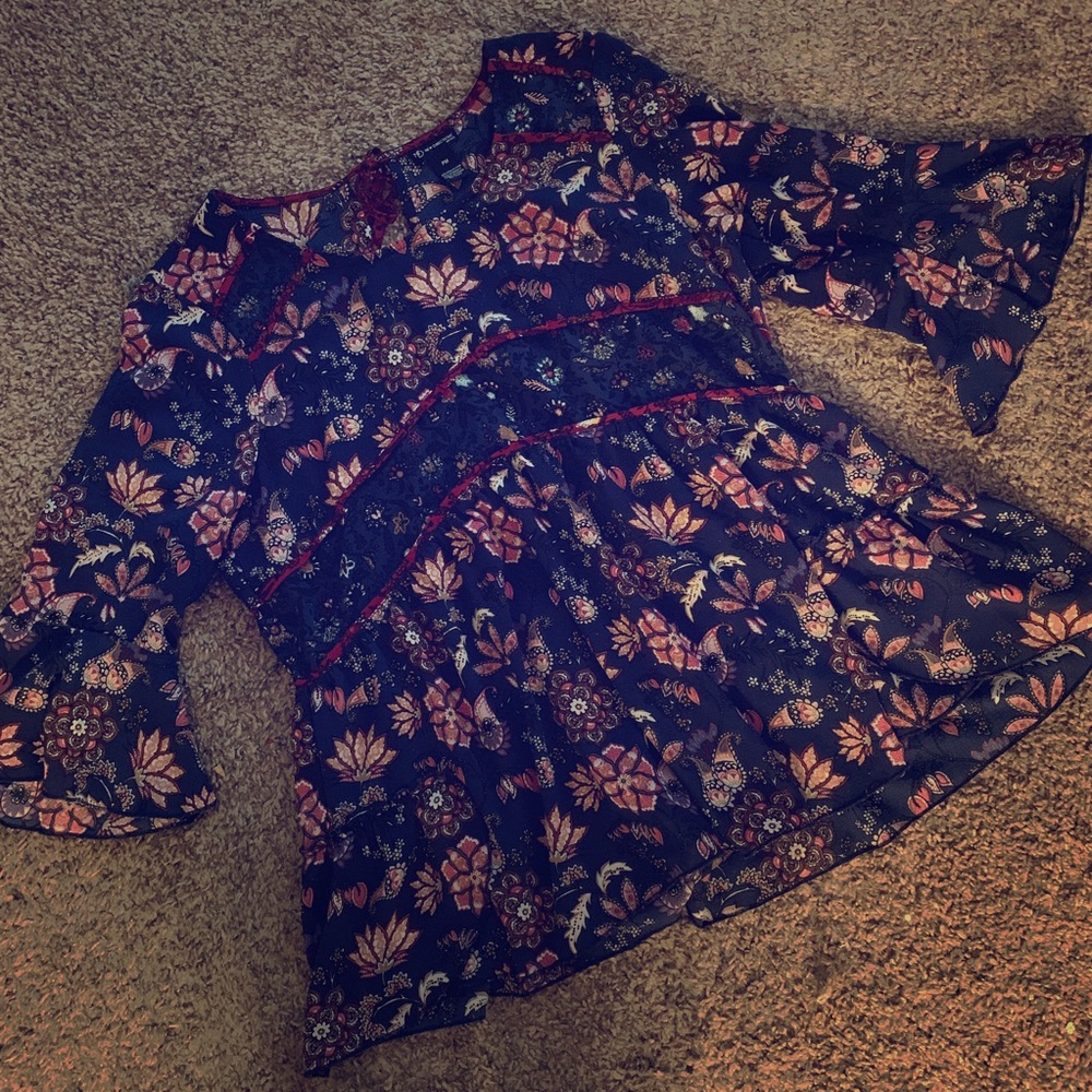 New Directions Babydoll Blouse